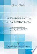 libro La Verdadera Y La Falsa Democracia